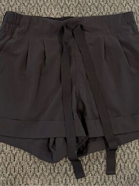 Lululemon Black Drawstring Shorts